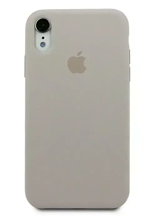 Чохол Apple iPhone XR Silicone Case LUX COPY - Stone
